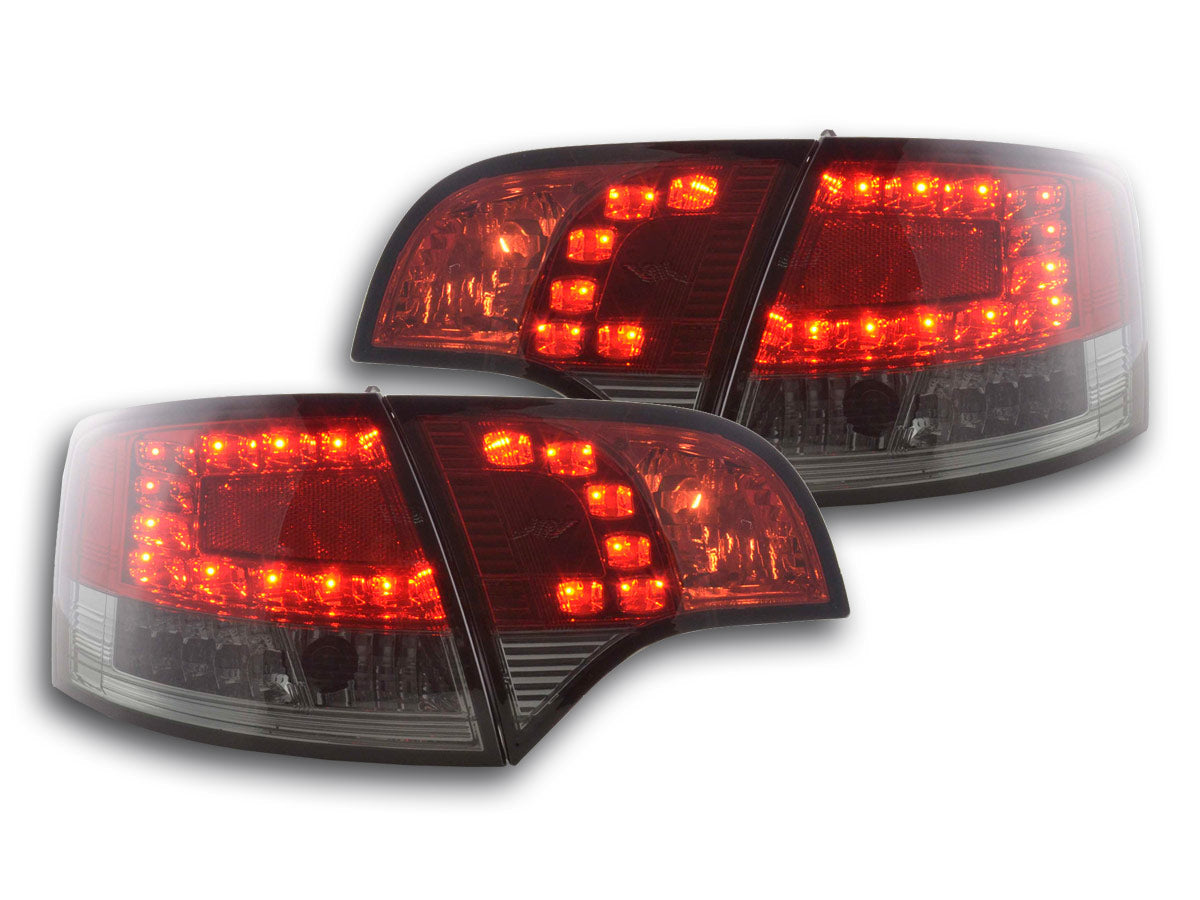 LED Rückleuchten Set Audi A4 Avant Typ 8E 04-08 rot/schwarz LED Rückleuchten Set Audi A4 Avant Typ 8E 04-08 rot/schwarz